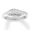 Thumbnail Image 4 of Previously Owned Three-Stone Diamond Ring 3/4 ct tw 14K White Gold