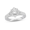 Previously Owned Neil Lane Diamond Engagement Ring 1-3/8 ct tw Round-cut 14K White Gold