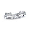 Thumbnail Image 1 of Previously Owned Diamond Wedding Band 1/4 ct tw Round-cut 14K White Gold