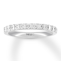 Previously Owned THE LEO Diamond Wedding Band 1/2 ct tw 14K White Gold