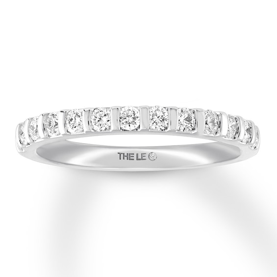 Previously Owned THE LEO Diamond Wedding Band 1/2 ct tw 14K White Gold