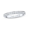 Thumbnail Image 1 of Previously Owned THE LEO Diamond Wedding Band 1/4 ct tw Round-cut 14K White Gold