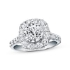 Thumbnail Image 1 of Previously Owned Neil Lane Engagement Ring 2-3/4 ct tw Round-cut Diamonds 14K White Gold - Size 4.75