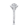 Thumbnail Image 2 of Previously Owned Neil Lane Engagement Ring 2-3/4 ct tw Round-cut Diamonds 14K White Gold - Size 4.75