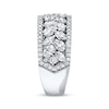 Thumbnail Image 2 of Previously Owned Neil Lane Anniversary Band 2 ct tw Marquise, Oval & Round Diamonds 14K White Gold - Size 8