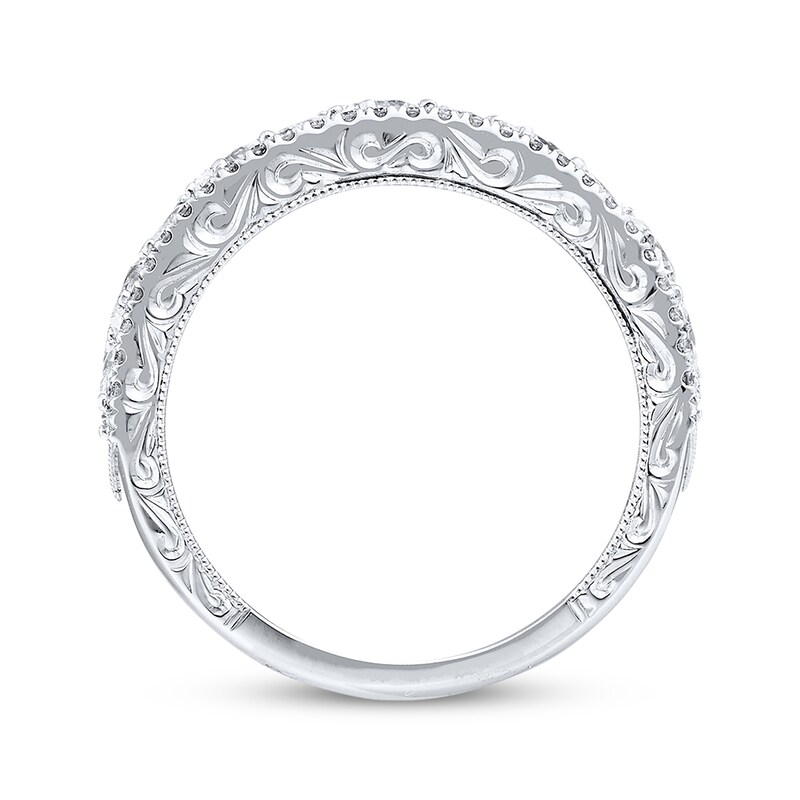 Main Image 3 of Previously Owned Neil Lane Anniversary Band 2 ct tw Marquise, Oval & Round Diamonds 14K White Gold - Size 8