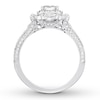 Thumbnail Image 1 of Previously Owned Neil Lane Diamond Engagement Ring 1-5/8 ct tw 14K White Gold - Size 10