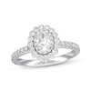 Thumbnail Image 0 of Previously Owned Neil Lane Diamond Engagement Ring 7/8 ct tw Oval & Round 14K White Gold