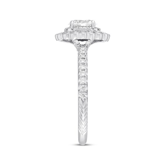 Thumbnail Image 2 of Previously Owned Neil Lane Diamond Engagement Ring 7/8 ct tw Oval & Round 14K White Gold Size 5