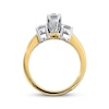 Thumbnail Image 3 of Previously Owned Three-Stone Diamond Ring 1 ct tw Round-cut 14K Yellow Gold Size 4