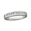 Thumbnail Image 1 of Previously Owned Diamond Band 1/2 ct tw Princess-cut 14K White Gold Size 4.25