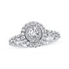 Thumbnail Image 1 of Previously Owned Engagement Ring 1 ct tw Round-cut Diamonds 14K White Gold