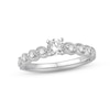 Thumbnail Image 1 of Previously Owned Diamond Engagement Ring 1/2 ct tw Round-cut 14K White Gold