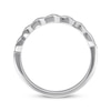 Thumbnail Image 3 of Previously Owned Diamond Wedding Band 1/8 ct tw Round-cut 14K White Gold