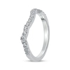 Thumbnail Image 2 of Previously Owned Diamond Wedding Band 1/4 ct tw Round-cut 14K White Gold