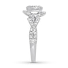 Thumbnail Image 3 of Previously Owned Diamond Engagement Ring 1 ct tw Round-cut 14K White Gold