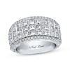 Thumbnail Image 1 of Previously Owned Neil Lane Anniversary Band 2-1/2 ct tw Princess and Round-Cut Diamonds 14K White Gold