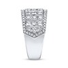 Thumbnail Image 2 of Previously Owned Neil Lane Anniversary Band 2-1/2 ct tw Princess and Round-Cut Diamonds 14K White Gold