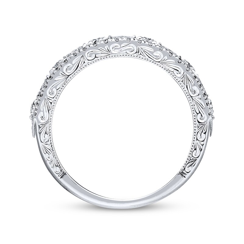 Main Image 3 of Previously Owned Neil Lane Anniversary Band 2-1/2 ct tw Princess and Round-Cut Diamonds 14K White Gold