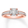 Thumbnail Image 0 of Previously Owned Diamond Ring 1/4 ct tw Round-cut 10K Rose Gold
