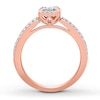 Thumbnail Image 1 of Previously Owned Diamond Ring 1/4 ct tw Round-cut 10K Rose Gold