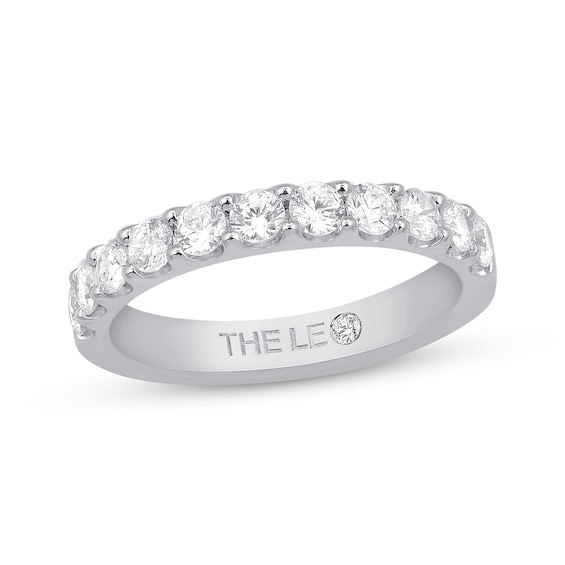 Previously Owned THE LEO Diamond Anniversary Band 7/8 ct tw Round-cut 14K White Gold