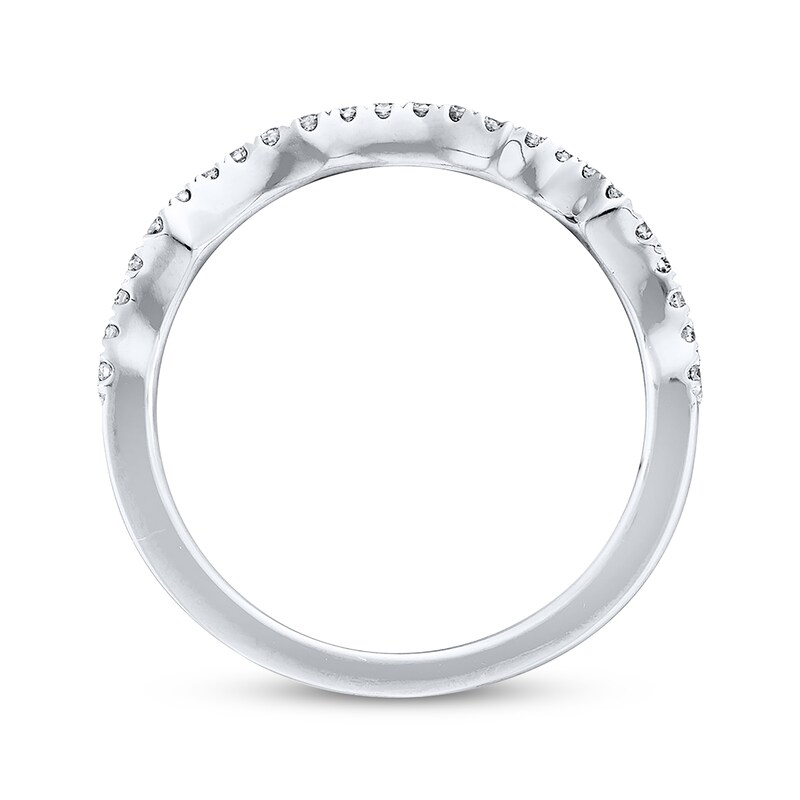 Previously Owned Neil Lane Diamond Wedding Band 1/6 ct tw 14K White Gold