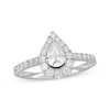 Thumbnail Image 1 of Previously Owned Neil Lane Diamond Engagement Ring 1 ct tw Pear & Round-cut 14K White Gold
