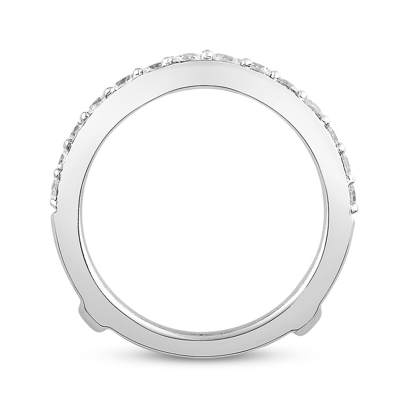 Main Image 2 of Previously Owned Diamond Enhancer Ring 1-1/4 ct tw Round-cut 14K White Gold