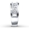 Thumbnail Image 2 of Previously Owned Men's Wedding Band 1 ct tw Diamonds 10K White Gold