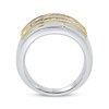 Thumbnail Image 1 of Previously Owned Men's Diamond Wedding Band 2 ct tw 10K Two-Tone Gold