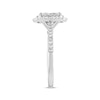 Thumbnail Image 2 of Previously Owned Diamond Engagement Ring 1-1/2 ct tw Princess & Round-cut 14K White Gold