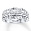 Thumbnail Image 0 of Previously Owned THE LEO Diamond Ring 1-5/8 ct tw Princess-cut 14K White Gold