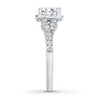 Thumbnail Image 2 of Previously Owned THE LEO Diamond Engagement Ring 1 ct tw Emerald-cut 14K White Gold