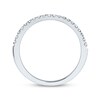 Thumbnail Image 3 of Previously Owned THE LEO Wedding Band 1/5 ct tw Round-cut Diamonds 14K White Gold Size 4.5