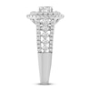 Thumbnail Image 3 of Previously Owned Round-cut Diamond Engagement Ring 1-3/8 ct tw 14K White Gold