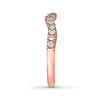 Thumbnail Image 3 of Previously Owned THE LEO Diamond Wedding Band 3/8 ct tw Diamonds 14K Rose Gold