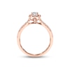 Previously Owned  Diamond Engagement Ring 3/8 ct tw Round-cut 10K Rose Gold