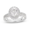 Thumbnail Image 1 of Previously Owned Neil Lane Diamond Engagement Ring 1-3/4 ct tw 14K White Gold Size 9