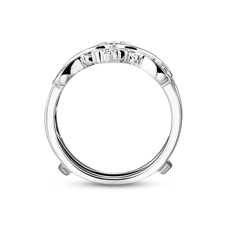 Previously Owned  Diamond Insert Ring 1/4 ct tw Round-cut14K White Gold