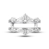 Thumbnail Image 4 of Previously Owned  Diamond Insert Ring 1/4 ct tw Round-cut14K White Gold - Size 3