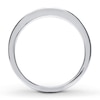 Thumbnail Image 2 of Previously Owned Diamond Wedding Band 1/3 ct tw Princess-cut 14K White Gold - Size 4.5