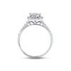 Previously Owned  Diamond Engagement Ring 1 ct tw Princess & Round-cut 14K White Gold