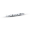 Thumbnail Image 1 of Previously Owned Diamond Anniversary Band 1/4 ct tw Round-cut 10K White Gold - Size 4.5