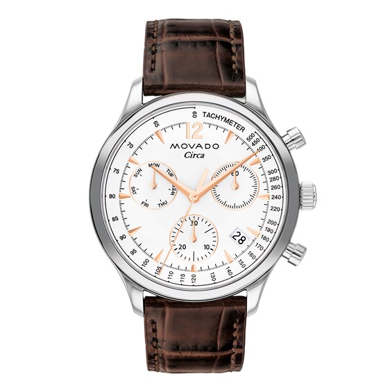 Previously Owned Movado Heritage Series Circa Men's Watch 3650108