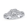 Thumbnail Image 1 of Previously Owned THE LEO Diamond Engagement Ring 1-1/8 ct tw Diamonds 14K White Gold - Size 9.5