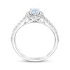 Thumbnail Image 3 of Previously Owned THE LEO First Light Diamond Engagement Ring 1-1/4 ct tw Round-cut 14K White Gold - Size 4