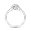 Thumbnail Image 2 of Previously Owned THE LEO First Light Diamond Engagement Ring 1-1/4 ct tw Round-cut 14K White Gold - Size 4