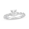 Thumbnail Image 0 of Previously Owned Neil Lane Premiere Diamond Engagement Ring 1-1/5 ct tw Cushion & Round-cut 14K White Gold