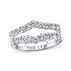 Thumbnail Image 1 of Previously Owned THE LEO Diamond Enhancer Ring 1 ct tw Round-cut 14K White Gold - Size 4.5